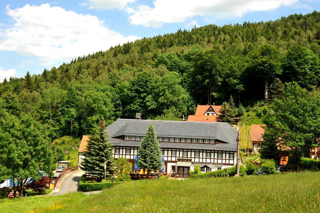 Wanderhotel Sonnebergbaude Waltersdorf (Gorlitz) Exterior foto